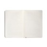 Cuaderno con gomilla antartik notes tapa blanda a5 hojas cuadricula rojo 80 hojas 80 gr fsc