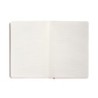 Cuaderno con gomilla antartik notes tapa blanda a5 hojas rayas rojo 80 hojas 80 gr fsc