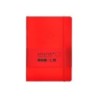 Cuaderno con gomilla antartik notes tapa blanda a5 hojas puntos rojo 80 hojas 80 gr fsc