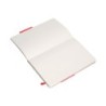 Cuaderno con gomilla antartik notes tapa blanda a5 hojas lisas rojo 80 hojas 80 gr fsc