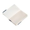 Cuaderno con gomilla antartik notes tapa blanda a6 cuadricula azul marino 100 hojas 80 gr fsc