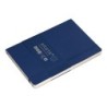 Cuaderno con gomilla antartik notes tapa blanda a5 hojas cuadricula azul marino 80 hojas 80 gr fsc