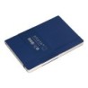 Cuaderno con gomilla antartik notes tapa blanda a5 hojas rayas azul marino 80 hojas 80 gr fsc