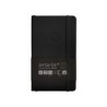 Cuaderno con gomilla antartik notes tapa blanda a6 rayas negro 100 hojas 80 gr fsc