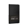 Cuaderno con gomilla antartik notes tapa blanda a6 rayas negro 100 hojas 80 gr fsc