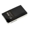 Cuaderno con gomilla antartik notes tapa blanda a6 rayas negro 100 hojas 80 gr fsc