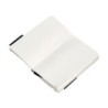 Cuaderno con gomilla antartik notes tapa blanda a6 hojas lisas negro 100 hojas 80 gr fsc