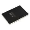 Cuaderno con gomilla antartik notes tapa blanda a5 hojas rayas negro 80 hojas 80 gr fsc