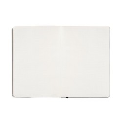 Cuaderno con gomilla antartik notes tapa blanda a5 hojas puntos negro 80 hojas 80 gr fsc