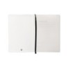 Cuaderno con gomilla antartik notes tapa blanda a5 hojas lisas negro 80 hojas 80 gr fsc