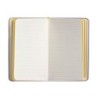 Cuaderno con gomilla antartik notes tapa dura a6 hojas rayas morado y amarillo 100 hojas 80 gr fsc