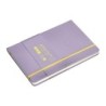 Cuaderno con gomilla antartik notes tapa dura a5 hojas cuadricula morado y amarillo 100 hojas 80 gr fsc