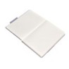 Cuaderno con gomilla antartik notes tapa dura a5 hojas cuadricula morado y amarillo 100 hojas 80 gr fsc