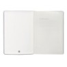 Cuaderno con gomilla antartik notes tapa dura a5 hojas rayas morado y amarillo 100 hojas 80 gr fsc