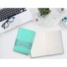 Cuaderno con gomilla antartik notes tapa dura a5 hojas rayas rosa y turquesa 100 hojas 80 gr fsc