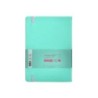 Cuaderno con gomilla antartik notes tapa dura a5 hojas lisas rosa y turquesa 100 hojas 80 gr fsc