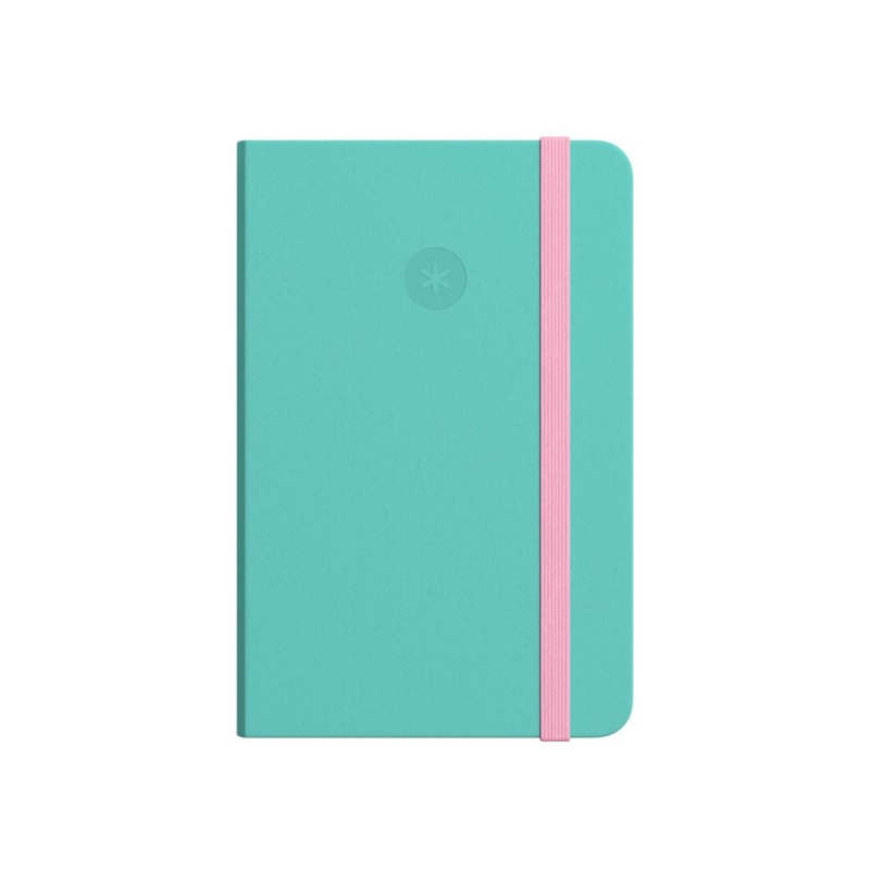 Cuaderno con gomilla antartik notes tapa dura a4 hojas cuadricula rosa y turquesa 100 hojas 80 gr fsc Cuaderno con gomilla antartik notes tapa dura a4 hojas cuadricula rosa y turquesa 100 hojas 80 gr fsc