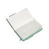Cuaderno con gomilla antartik notes tapa dura a6 hojas cuadricula gris y turquesa 100 hojas 80 gr fsc