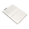 Cuaderno con gomilla antartik notes tapa dura a5 hojas rayas gris y turquesa 100 hojas 80 gr fsc