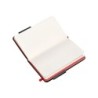 Cuaderno con gomilla antartik notes tapa dura a6 hojas lisas negro y rojo 100 hojas 80 gr fsc