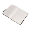 Cuaderno con gomilla antartik notes tapa dura a5 hojas puntos negro y rojo 100 hojas 80 gr fsc