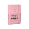 Cuaderno con gomilla antartik notes tapa dura a7 hojas lisas rosa pastel 80 hojas 80 gr fsc