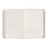 Cuaderno con gomilla antartik notes tapa dura a7 hojas lisas rosa pastel 80 hojas 80 gr fsc