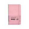 Cuaderno con gomilla antartik notes tapa dura a6 hojas rayas rosa pastel 100 hojas 80 gr fsc