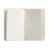 Cuaderno con gomilla antartik notes tapa dura a6 hojas rayas rosa pastel 100 hojas 80 gr fsc