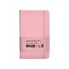 Cuaderno con gomilla antartik notes tapa dura a6 hojas lisas rosa pastel 100 hojas 80 gr fsc