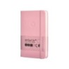 Cuaderno con gomilla antartik notes tapa dura a6 hojas lisas rosa pastel 100 hojas 80 gr fsc