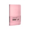 Cuaderno con gomilla antartik notes tapa dura a6 hojas lisas rosa pastel 100 hojas 80 gr fsc