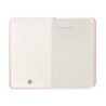 Cuaderno con gomilla antartik notes tapa dura a6 hojas lisas rosa pastel 100 hojas 80 gr fsc