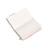 Cuaderno con gomilla antartik notes tapa dura a6 hojas lisas rosa pastel 100 hojas 80 gr fsc