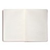 Cuaderno con gomilla antartik notes tapa dura a5 hojas cuadricula rosa pastel 100 hojas 80 gr fsc