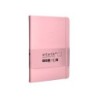 Cuaderno con gomilla antartik notes tapa dura a5 hojas puntos rosa pastel 100 hojas 80 gr fsc