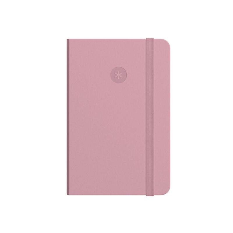 Cuaderno con gomilla antartik notes tapa dura a4 hojas rayas rosa pastel 100 hojas 80 gr fsc Cuaderno con gomilla antartik notes tapa dura a4 hojas rayas rosa pastel 100 hojas 80 gr fsc