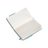 Cuaderno con gomilla antartik notes tapa dura a6 hojas cuadricula azul claro 100 hojas 80 gr fsc