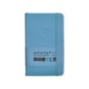 Cuaderno con gomilla antartik notes tapa dura a6 hojas rayas azul claro 100 hojas 80 gr fsc
