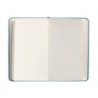 Cuaderno con gomilla antartik notes tapa dura a6 hojas rayas azul claro 100 hojas 80 gr fsc