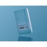 Cuaderno con gomilla antartik notes tapa dura a6 hojas rayas azul claro 100 hojas 80 gr fsc