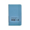 Cuaderno con gomilla antartik notes tapa dura a6 hojas lisas azul claro 100 hojas 80 gr fsc