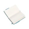 Cuaderno con gomilla antartik notes tapa dura a6 hojas lisas azul claro 100 hojas 80 gr fsc