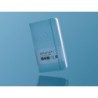 Cuaderno con gomilla antartik notes tapa dura a6 hojas lisas azul claro 100 hojas 80 gr fsc