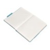 Cuaderno con gomilla antartik notes tapa dura a5 hojas cuadricula azul claro 100 hojas 80 gr fsc