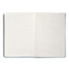 Cuaderno con gomilla antartik notes tapa dura a5 hojas rayas azul claro 100 hojas 80 gr fsc