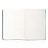 Cuaderno con gomilla antartik notes tapa dura a5 hojas lisas azul claro 100 hojas 80 gr fsc