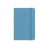 Cuaderno con gomilla antartik notes tapa dura a4 hojas cuadricula azul claro 100 hojas 80 gr fsc