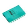 Cuaderno con gomilla antartik notes tapa dura a7 hojas lisas turquesa 80 hojas 80 gr fsc