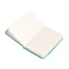 Cuaderno con gomilla antartik notes tapa dura a7 hojas lisas turquesa 80 hojas 80 gr fsc